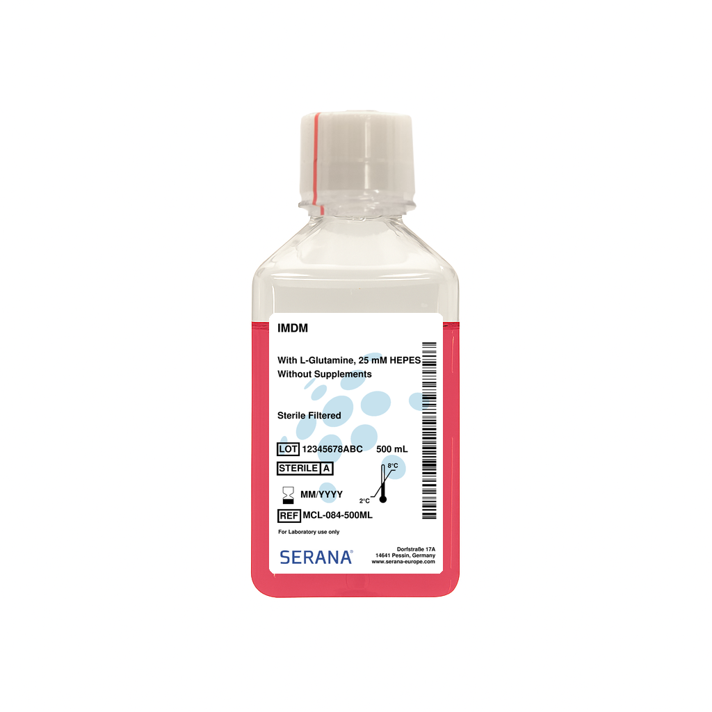 IMDM, Sterile Filtered, 500 ml 