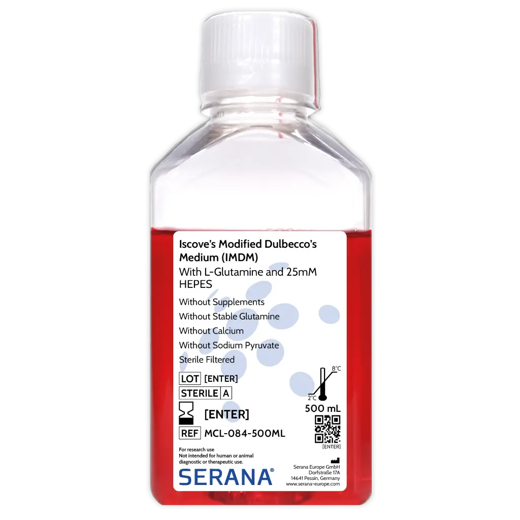 IMDM, Sterile Filtered, 500 ml 