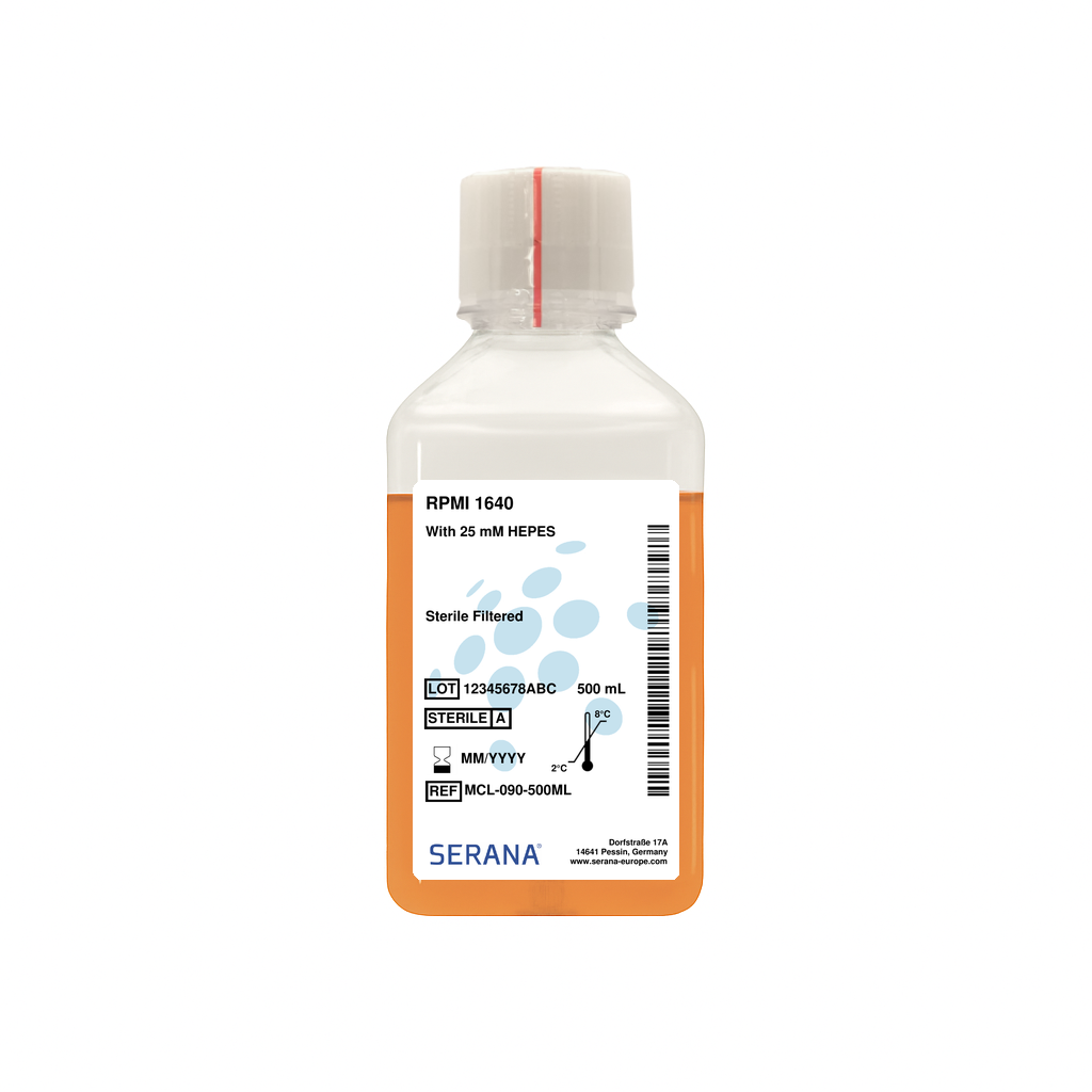 RPMI 1640, Sterile Filtered, 500 ml