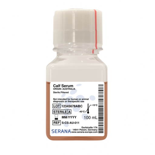 [S-CS-AU-011] Calf Serum, Australia, Sterile Filtered, 100 ml