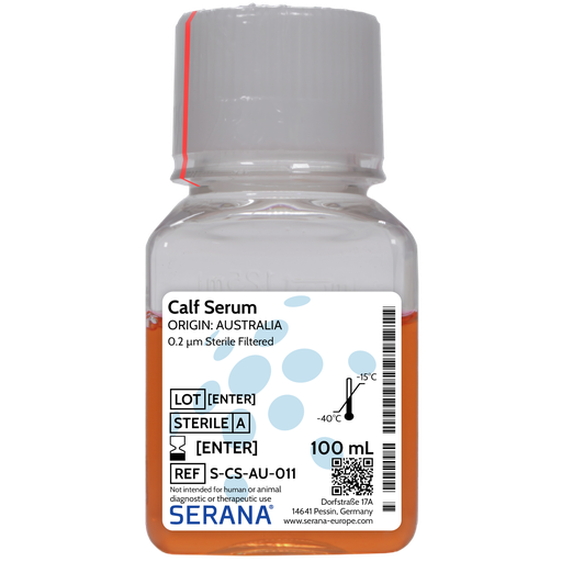 [S-CS-AU-011] Calf Serum, Australia, Sterile Filtered, 100 ml