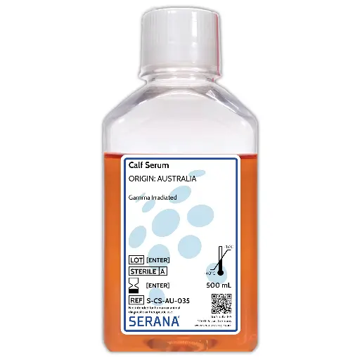[S-CS-AU-035] Calf Serum, Australia, Gamma Irradiated, 500 ml