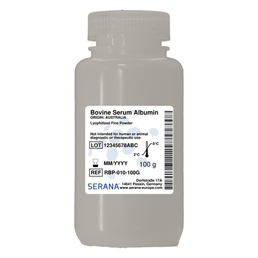 [RBP-010-100G] Bovine Serum Albumin, Australia, Powder, 100 g
