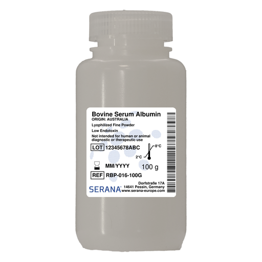 [RBP-016-100G] Bovine Serum Albumin, Australia, Powder, 100 g