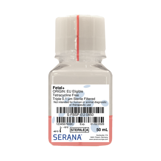 [S-FBSP-EU-0850] Fetal+, EU Approved, Tetracycline Free, 50 ml