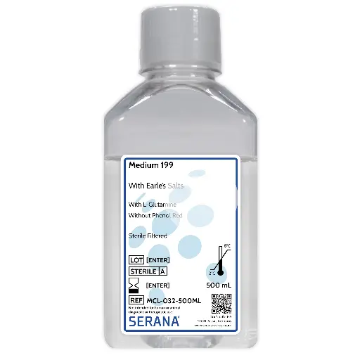 [MCL-032-500ML] Medium 199, Sterile Filtered, 500 ml