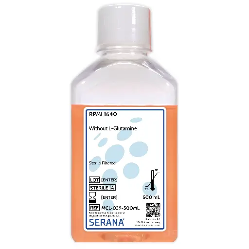 [MCL-039-500ML] RPMI 1640, Sterile Filtered, 500 ml
