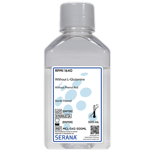 [MCL-042-500ML] RPMI 1640, Sterile Filtered, 500 ml
