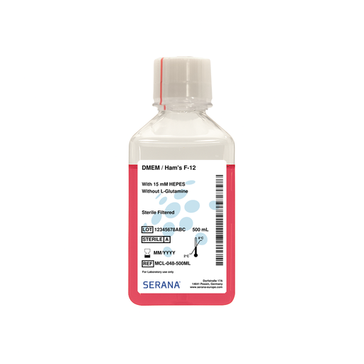 [MCL-048-500ML] DMEM / Ham's F-12, Sterile Filtered, 500 ml