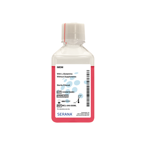[MCL-049-500ML] IMDM, Sterile Filtered, 500 ml