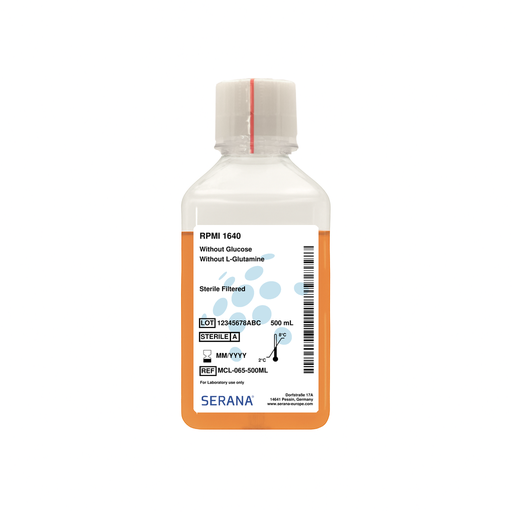 [MCL-065-500ML] RPMI 1640, Sterile Filtered, 500 ml