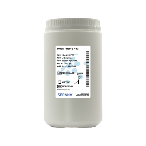 [MCP-023-50L] DMEM / Ham's F-12, Powder, makes 50 L