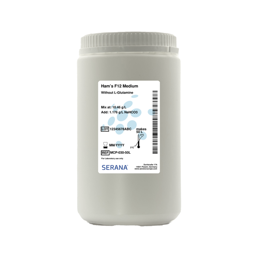 [MCP-030-50L] Ham's F-12, Base Powder, makes 50 L