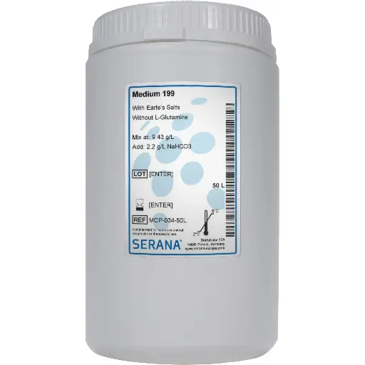 [MCP-034-50L] Medium 199, Powder, makes 50 L