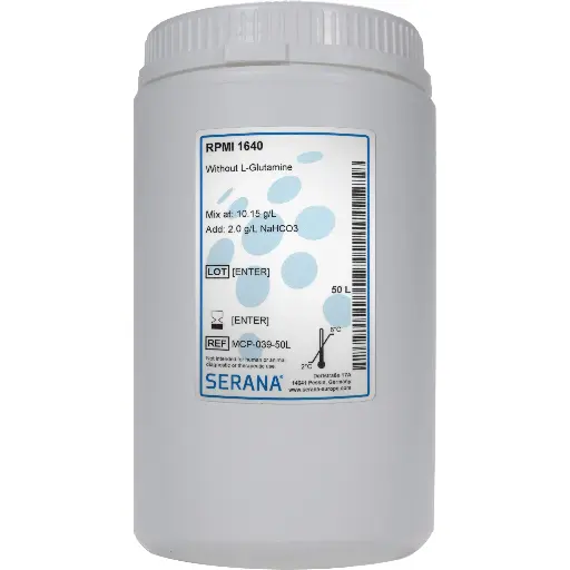 [MCP-039-50L] RPMI 1640, Powder, makes 50 L