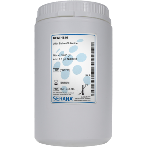 [MCP-041-50L] RPMI 1640, Powder, makes 50 L