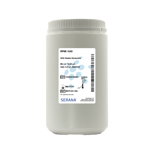 [MCP-041-50L] RPMI 1640, Powder, makes 50 L