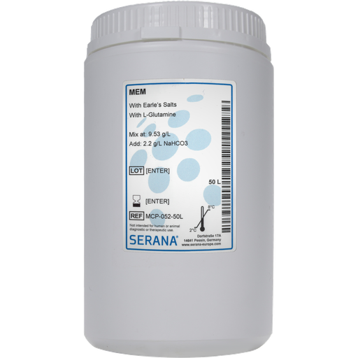 [MCP-052-50L] Minimal Essential Medium (MEM), Powder, makes 50 L