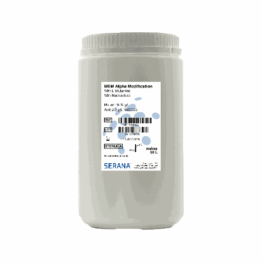 [MCP-054-50L] MEM Alpha Modification, Powder, makes 50 L