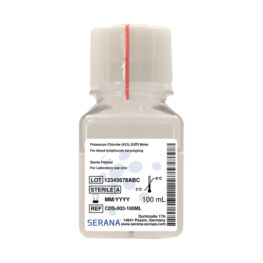 [CDS-003-100ML] Potassium Chloride Solution (KCl), Sterile Filtered, 100 ml