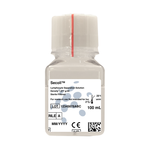 [RLL-001-100ML] Secoll™ Lymphocyte Separation Media, Sterile Filtered, 100 ml