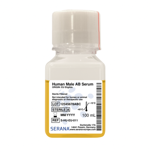 [S-HU-EU-011] Human Serum, Sterile Filtered, 100 ml
