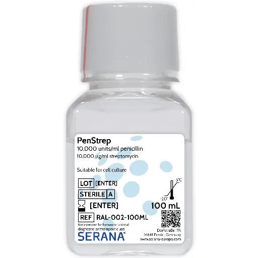 [RAL-002-100ML] Penicillin-Streptomycin Solution (100X), Sterile Filtered, 100 ml