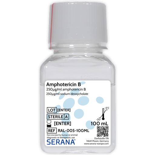 [RAL-005-100ML] Amphotericin B Solution, Sterile Filtered, 100 ml