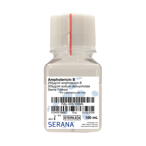 [RAL-005-100ML] Amphotericin B Solution, Sterile Filtered, 100 ml