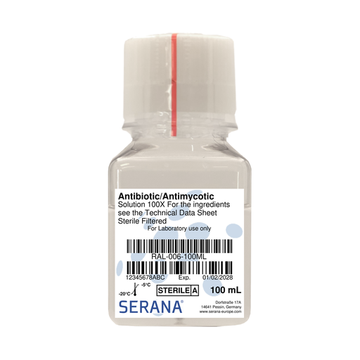 [RAL-006-100ML] Antibiotic/Antimycotic Solution (100x), Sterile Filtered, 100 ml