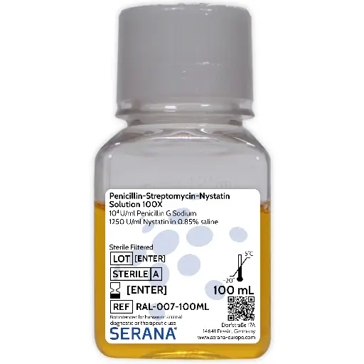 [RAL-007-100ML] Penicillin-Streptomycin-Nystatin Solution (100X), Sterile Filtered, 100 ml