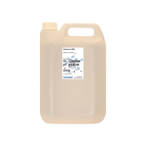 [BDL-001-5L] Dulbecco's PBS, Sterile Filtered, 5 L