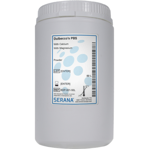 [BDP-001-50L] Dulbecco's PBS, Powder, makes 50 L