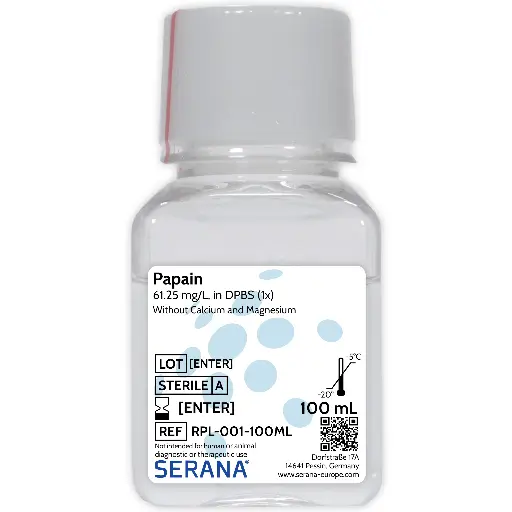 [RPL-001-100ML] Papain Solution, Sterile Filtered, 100 ml