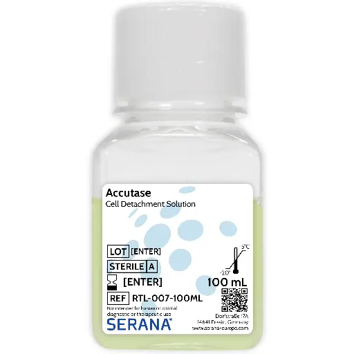 [RTL-007-100ML] Accutase™ Cell Detachment Solution, Sterile Filtered, 100 ml