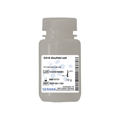 [RGP-001-10G] G418 disulfate salt, Powder, 10 g