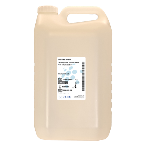 [BWL-001-10L] Purified Water, Sterile filtered, 10 L