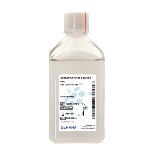 [SCS-002-1L] Sodium Chloride Solution 0.9%, Sterile Filtered, 1 L