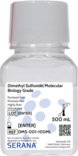 [DMS-001-100ML] Dimethyl Sulfoxide, Sterile Filtered, 100 ml
