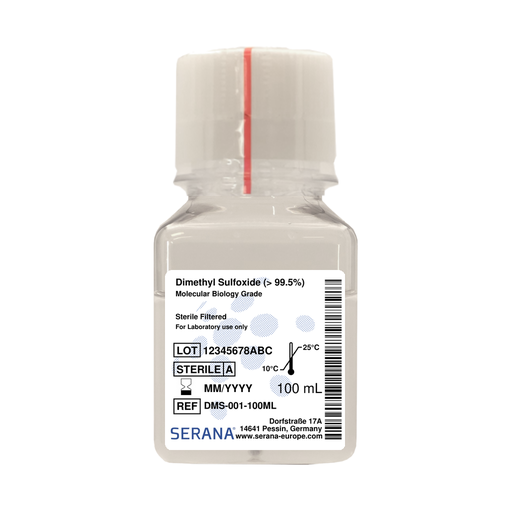 [DMS-001-100ML] Dimethyl Sulfoxide, Sterile Filtered, 100 ml