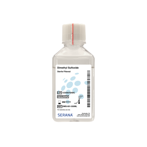 [DMS-001-500ML] Dimethyl Sulfoxide, Sterile Filtered, 500 ml