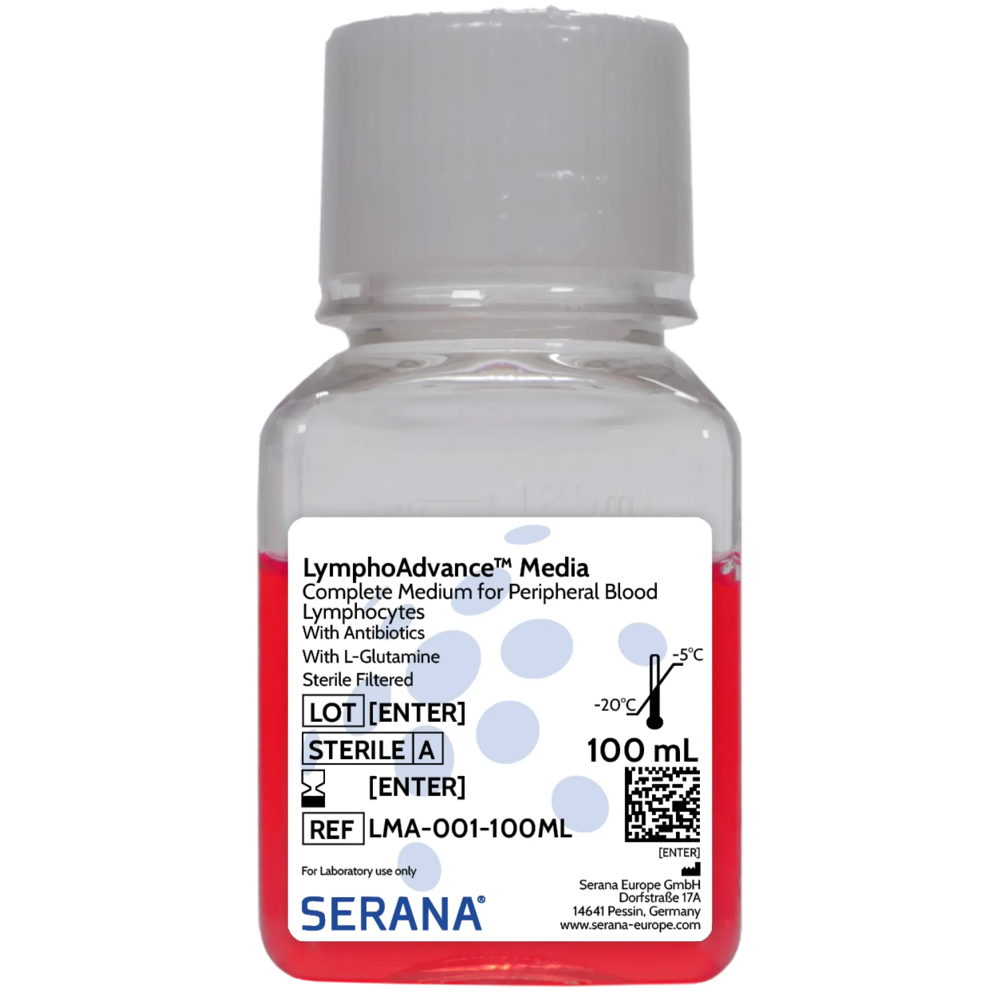 [LMA-001-100ML] LymphoAdvance™ Media, Sterile Filtered, 100 ml